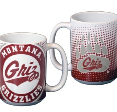 Coffee Cup - 11 oz - Montana Grizzly NCAA Design - NC-11