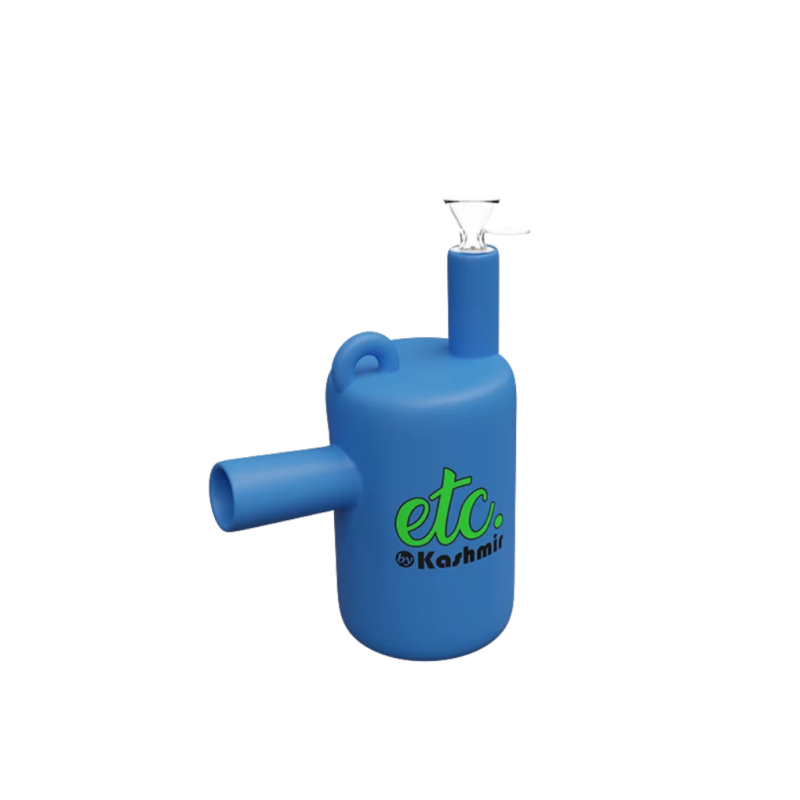 Kashmir Silicone Pipe with Filter Assorted Colors K108 Mixitology