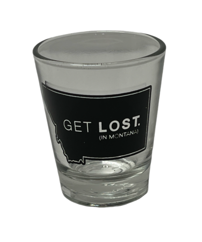 Glass Shot - 2oz - Get Lost Logo - SV-60