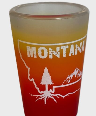 Silipint - Shot-1.5oz - Roots Montana Logo - Assorted Colors - SL-2