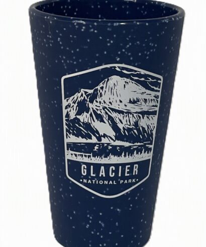 Silipint Pint Glass- Glacier Print - Assorted Colors - SL- 41