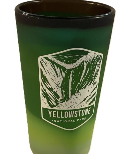 Silipint Pint Glass- Yellowstone Print - Assorted Colors - SL - 52